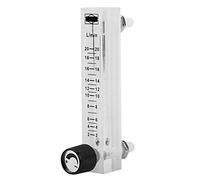Válvula de control de caudalímetro de gas de aire de plástico acrílico 2-20LPM para la industria de herramientas de medición de oxígeno/aire/gas