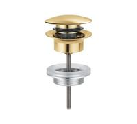 GROHE Tapón para lavabo 65807GN0 – Vaciador automático 1 1/4" Oro