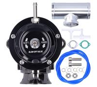 Válvula de descarga de aluminio - Brida de 2,5 pulgadas - Válvula turbo - Universal - SDD-BOVGRSBL - FPG250 - Para tubo de descarga TYPE-S/R - Válvula de alivio de presión