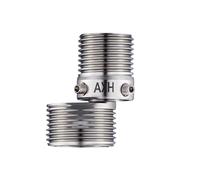 Válvula de Ducha con Pie Conector Antifugas De Acero Inoxidable