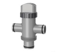 Válvula de émbolo para bomba de filtro de piscina Intex, válvula de control de flujo de plástico resistente con juntas tóricas de 1.25 y 1.5 pulgadas, kit de mantenimiento de piscina sobre el suelo (1