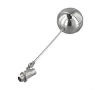 Válvula de flotador automática Dn15 Dn20 Dn25 hecha de latón y acero inoxidable para un control confiable del nivel de agua en tanques residenciales e industriales (DN15)