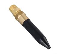 Válvula de inclinación de inflador de goma para tanque de helio, boquilla de aire de globo de latón y regulador de inflado para decoraciones de fiestas, kits de arco de globos de aluminio, NPT 1/4