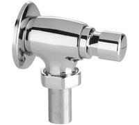 Válvula de pared para inodoro con cierre automático, cromada (TEMPOR)