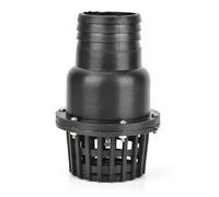 Válvula de Pie de Bomba de Agua, PVC Negro, Válvula de Retención Plana de Baja Presión, 3 Pulgadas, para Máquina de Fluidos
