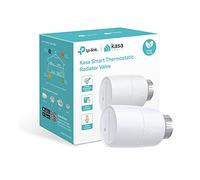 Válvula de radiador con termostato Inteligente TP-Link Kasa, válvula de radiador Inteligente, Ahorro de energía, válvula de termostato de radiador con Pantalla LED, programación TRV Inteligente, func