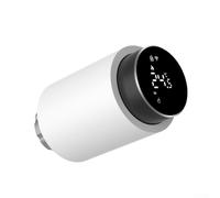 Válvula de radiador inteligente para zigbee TRV para control de calefacción, control remoto por aplicación de voz, cabezal de termostato digital de ahorro de energía para múltiples habitaciones