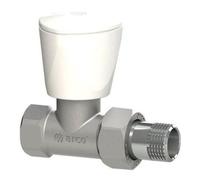 Válvula de radiador recta TEIDE PLUS, 12GZ x 12GW, cromada ARCO 503265