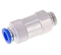 Válvula de retención a presión de 10 mm y G3/8'' macho de aluminio 0,2-10bar (3-145psi) Rosca-manguera
