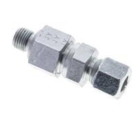 Válvula de retención hidráulica Anillo de corte 10L (M16x1,5) y G1/4'' Acero macho 1-250bar (15-3625)psi Rosca de tubo ISO 8434-1