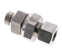 Válvula de retención hidráulica Anillo de corte 20S (M30x2) y G3/4'' Acero inoxidable macho 1-400bar (15-5800)psi Rosca-Tubo ISO 8434-1