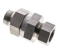 Válvula de retención hidráulica Anillo de corte 28L (M36x2) y G1'' Macho Acero inoxidable 1-100bar (15-1450)psi Rosca-Tubo ISO 8434-1