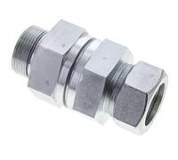 Válvula de retención hidráulica Anillo de corte 35L (M45x2) y G1-1/4'' Acero macho 1-100bar (15-1450)psi Rosca-Tubo ISO 8434-1