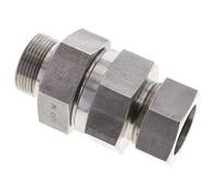Válvula de retención hidráulica Anillo de corte 35L (M45x2) y G1-1/4'' Macho Acero inoxidable 1-100bar (15-1450)psi Rosca-Tubo ISO 8434-1
