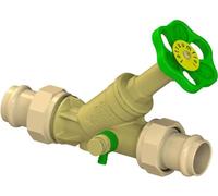 Válvula de retención JS, grupo de presión MULTI, modelo para instalaciones múltiples, rosca interior/exterior, DN25, presión 28 bar, certificación DVGW