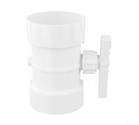 Válvula de volumen de aire de PVC de control manual para conductos de ventilación y escape que proporciona un control eficiente del flujo de aire y durabilidad (200 mm)