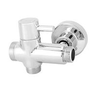 Válvula desviadora 3 Vías Para Cabezal de Ducha, Accesorio de Montaje En Pared de Cobre Para Ducha de Mano Y Fija, Compatible con Tubería Estándar