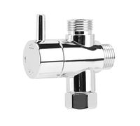 Válvula desviadora de cabezal ducha 3 vías G1/2, adaptador interruptor tres funciones, Conector Grifo baño, divisor agua(1PC)