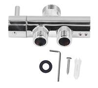 Válvula desviadora de ducha de latón G3/4 a G1/2 con conector en T a prueba de fugas para baño