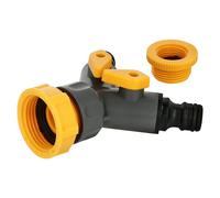 Válvula dos vías (Tamaño de rosca llave de agua: 33,3 mm (1″), 26,5 mm (¾″), 21 mm (½″))