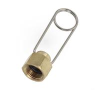 Válvula Gas Cobre 12g Portátil Válvula Gas Cobre 12g Portátil | Cobre macizo, a daños, 5cm largo, ideal camping y picnic, peso solo 12g