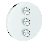 Válvula Grohe Grohtherm SmartControl de 3 vías empotrada, pared redondeada, blanco luna, 29152LS0