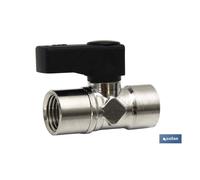 Válvula mini esfera h-h r-1/2