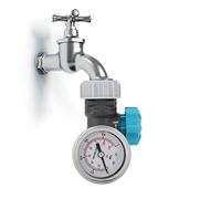 Válvula reguladora de presión de agua ajustable G3 / 4in regulator ciśnienia do nawadniania 3 3x2 0in,con manómetro,controlador de riego de invernadero,presión Minuteries d'arrosage
