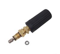 Válvula reguladora de presión para Kärcher QL370T 390T 1511 1515 Acoplamiento de manguera de limpieza de alta presión Ajuste de control de flujo de agua Negro Amarillo