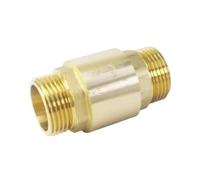 Válvula retención latón, rosca hembra vertical de resorte | Válvula unidireccional 1/2",3/4",1", evita retroceso de agua tuberías(BSP1 Male)