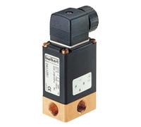 Válvula Solenoide 3/2 Vías G1/4'' NC Latón NBR 0-10bar/145psi 230VAC 0330 41116