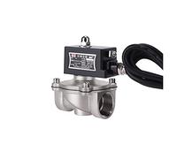 Válvula solenoide a prueba de explosiones acero inoxidable 304 3/4" DN20 válvula normalmente cerrada para(24VDC)