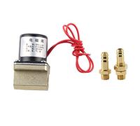 Válvula Solenoide para Agua y Gas CO2, Rosca G1/8, 0-0.8 MPa, 220V AC, Electroválvula de Control de Flujo Industrial