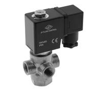Válvula solenoide TP-DC 1/4'' 3/2 vías DI Acero inoxidable EPDM 0-2bar 12V DC