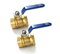 Válvulas de bola de latón con rosca Interruptores con agarre ergonómico Bombas de émbolo de eficiencia Válvulas para agua, petróleo y Interruptores de control de flujo de bolas
