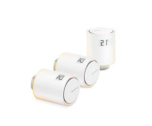 Válvulas termostáticas Netatmo 3 WiFi, compatibles con Alexa/HomeKit