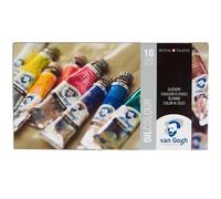 Van gogh 02820410 pintura al óleo 20 ml tubo negro, azul, rojo, blanc