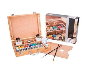 Van gogh 02840510 pintura al óleo 40 ml tubo negro, azul, verde, rojo