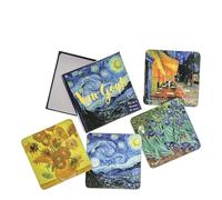 Van Gogh, 4 posavasos con dibujos, Enesco
