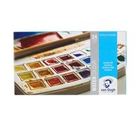 Royal Talens Van Gogh – Caja de pintura plástica – 24 pinturas con pincel