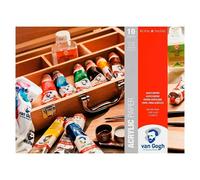 Van Gogh Bloc de papel para pintura acrílica (370 g/m²)