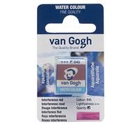 Van Gogh Pintura acuarela, medio cucharón, rojo interferencia 845