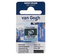 Van Gogh Watercolor Half Pan Dusk Green