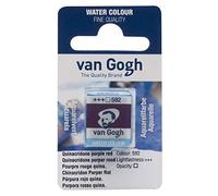 Van Gogh Watercolor Half Pan Quina Purple Red
