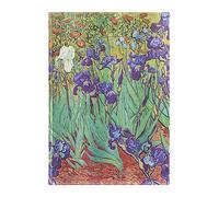 Paperblanks Agenda de direcciones Van Gogh's Irises MIDI Cierre elástico 144 págs 120 g/m²