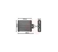 VAN WEZEL 58006196 Radiador de calefacción