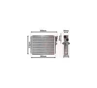 VAN WEZEL 59006110 Radiador de calefacción