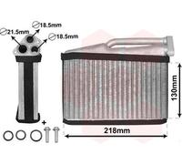 VAN WEZEL Radiador de calefacción para BMW: Série 5, X5 (Ref: 06006541)