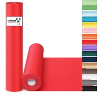 Vanhench Papel de regalo de Navidad para hombres, mujeres y niños, rollo de papel de regalo rojo de 15 x 1200 pulgadas (100 pies), papel kraft de color sólido para bodas, cumpleaños, ramo de flores,