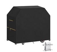 VANSHEIM Funda para Barbacoa Exteriores Cubierta de Barbacoa Cubierta BBQ de Parrilla Impermeable Anti-UV Antipolvo Grandes Fundas para Barbacoa para Weber,Char-Broil,Campingaz 168x71x117cm
